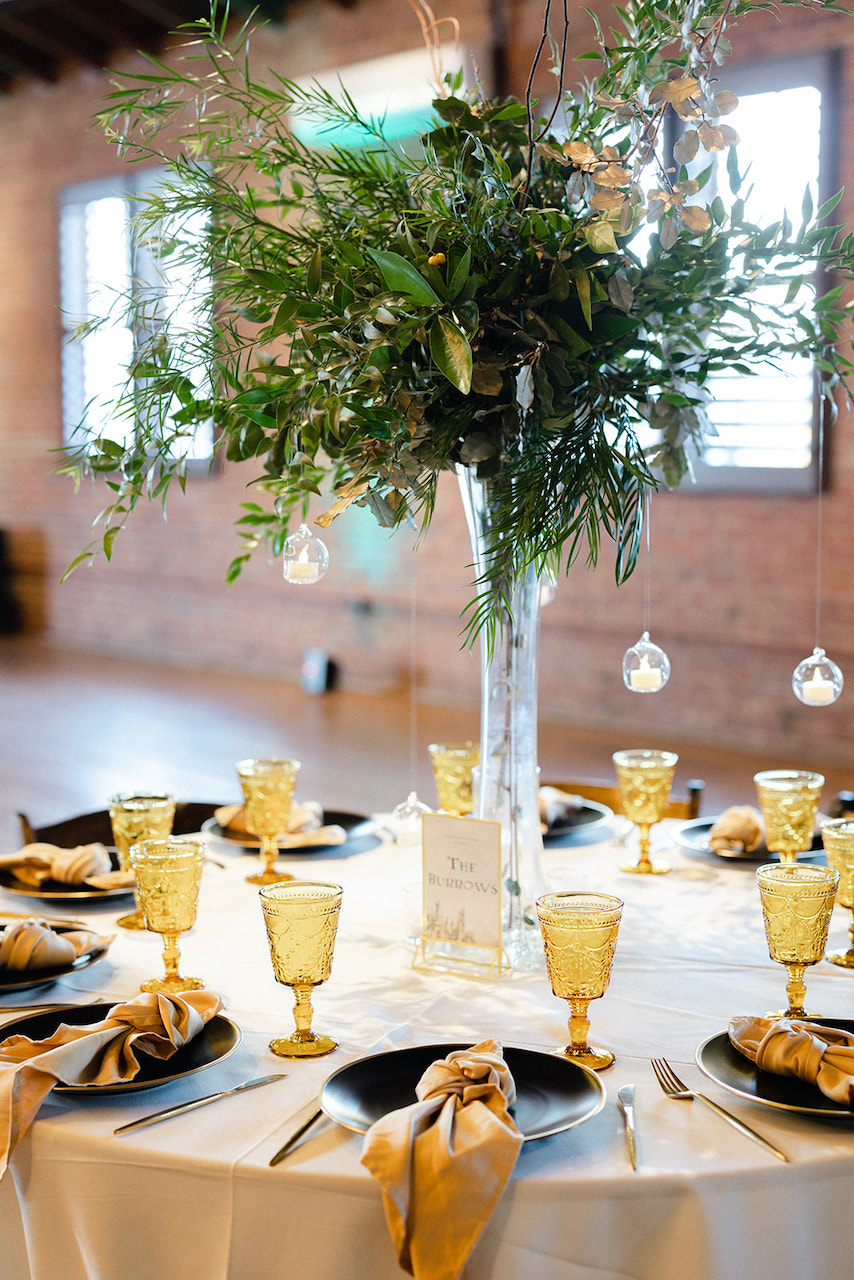 Industrial Wedding Decor