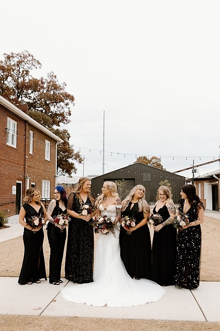 Black Bridesmaid Dresses