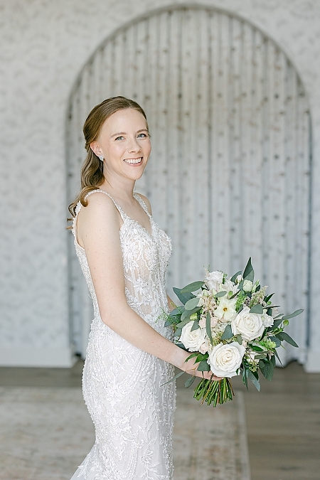 Bridal Portraits in Bridal Suite