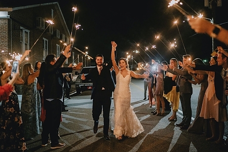 Sparkler Send Off