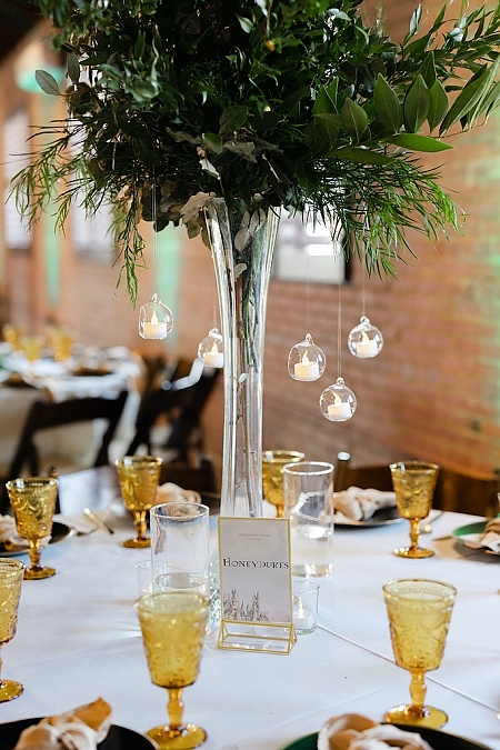 Hanging Candle Wedding Center Pieces