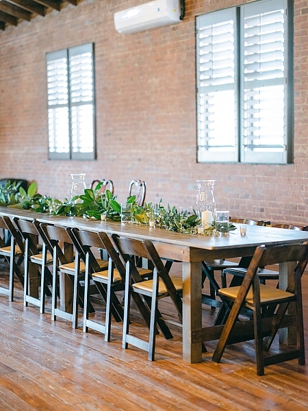 Long Table Wedding Decor