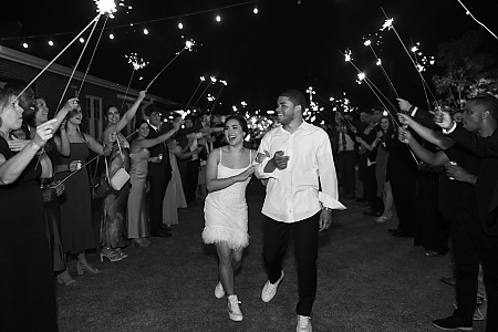 Sparkler Wedding Send-Off