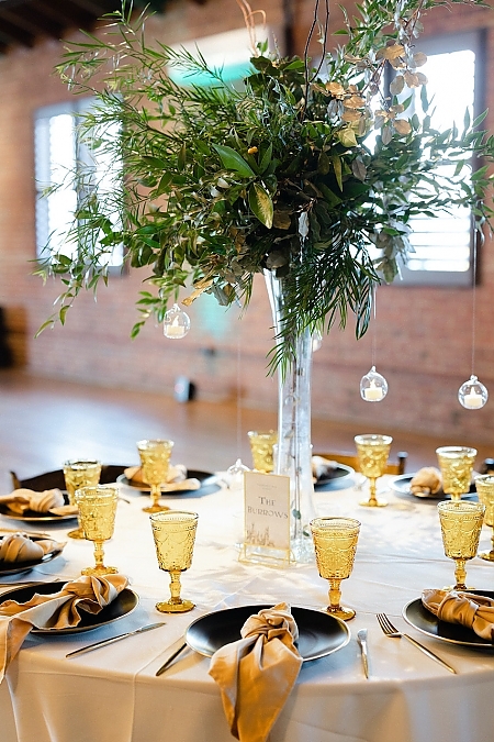 Tall Wedding Table Decor