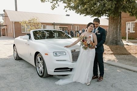 Wedding Pictures with Car