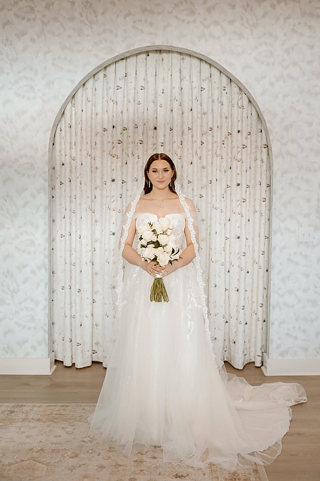 White and Bright Bridal Photos